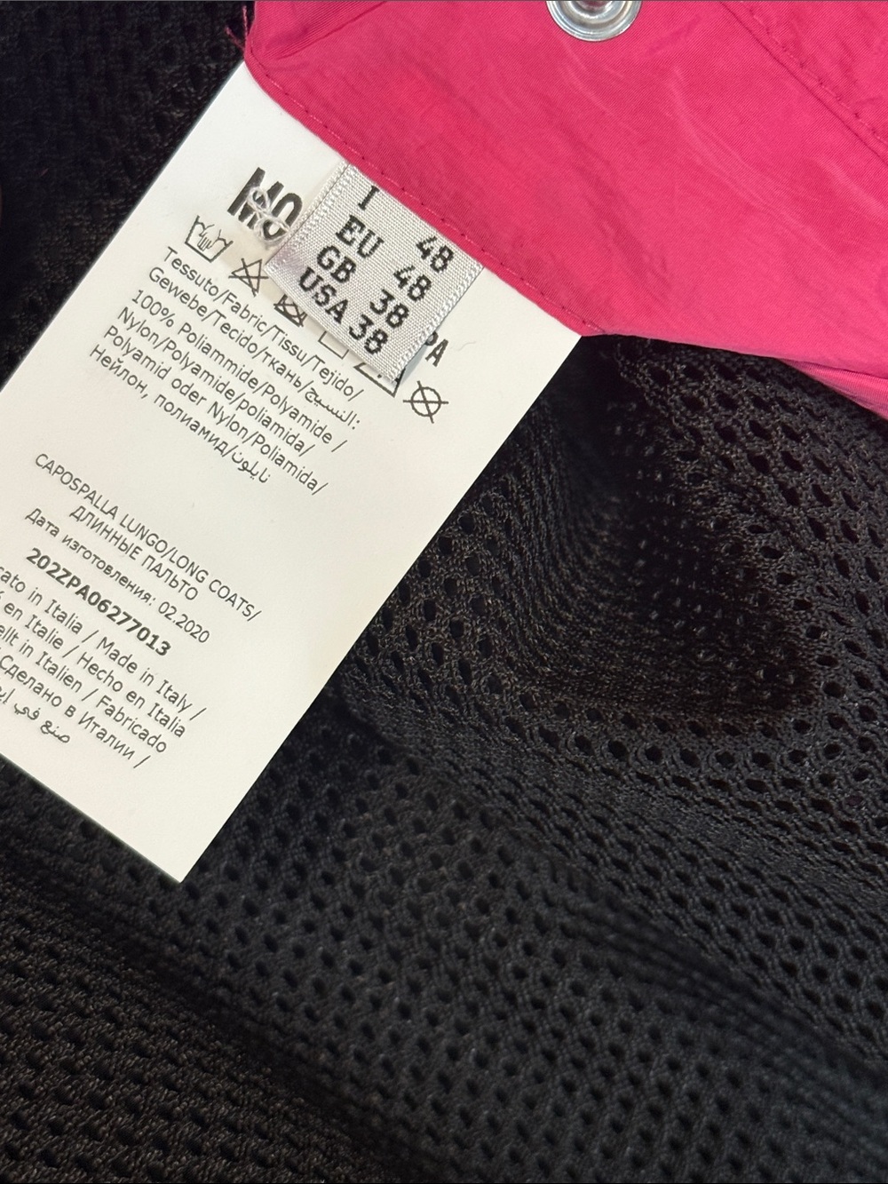 Moschino Colorblock Nylon Jacket - Picture 8 of 8